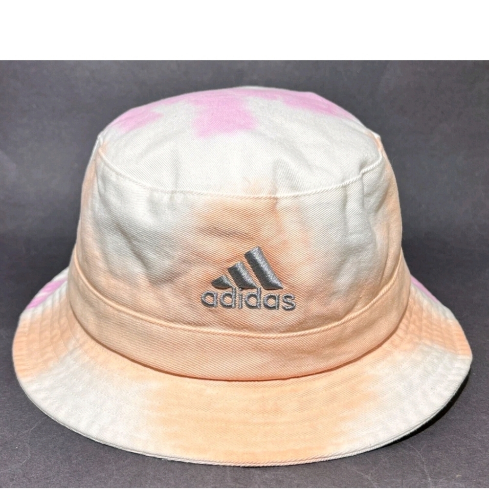 Adidas Pastel Tie-Dye Bucket Hat - Picture 1 of 6